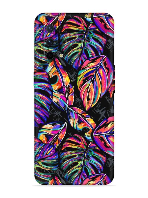 Tropical Seamless Vector Embossed Soft Silicone Case for Oneplus Nord Ce (5G) Zapvi