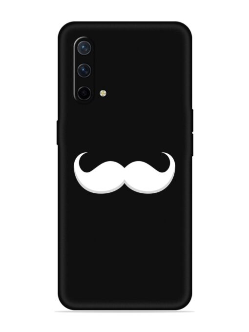 Mustache Vector Embossed Soft Silicone Case for Oneplus Nord Ce (5G) Zapvi