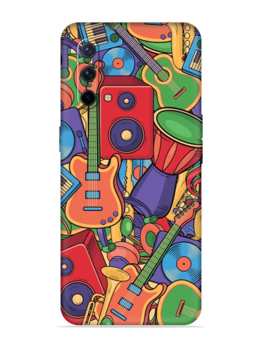 Colorful Music Art Embossed Soft Silicone Case for Oneplus Nord Ce (5G) Zapvi