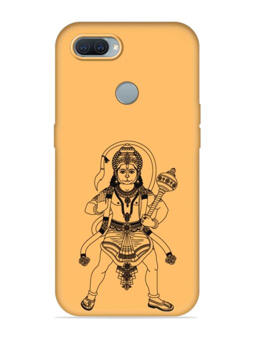 Indian God Hanuman Embossed Soft Silicone Case for Oppo A11K Zapvi