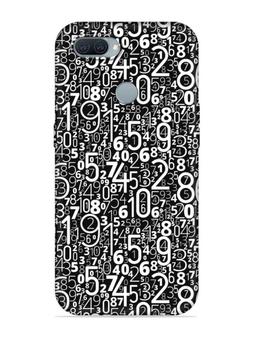 Many Numbers Different Embossed Soft Silicone Case for Oppo A11K