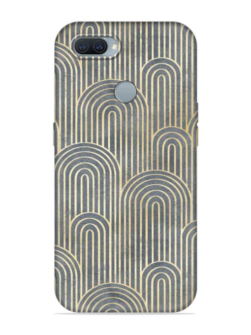 Art Deco Style Embossed Soft Silicone Case for Oppo A11K Zapvi