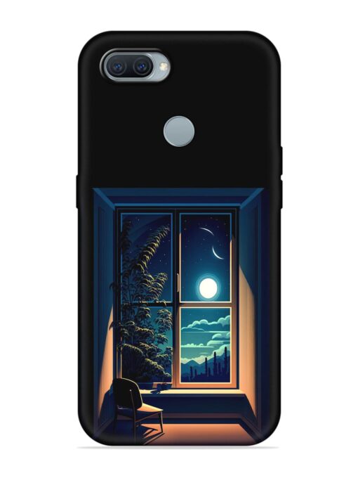 Night View At Window Embossed Soft Silicone Case for Oppo A11K Zapvi