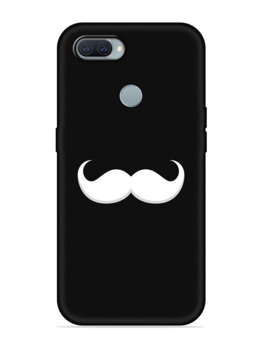 Mustache Vector Embossed Soft Silicone Case for Oppo A11K