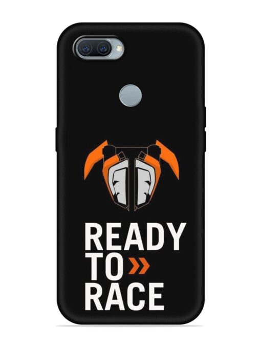 Ready To Race Embossed Soft Silicone Case for Oppo A11K Zapvi