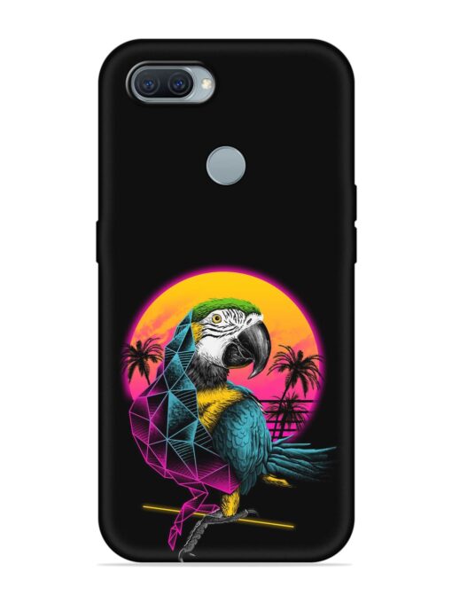 Rad Parrot Embossed Soft Silicone Case for Oppo A11K