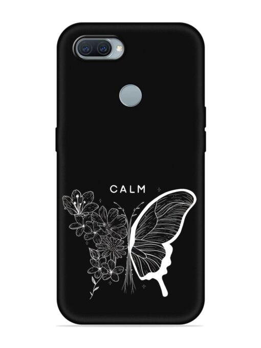 Calm Embossed Soft Silicone Case for Oppo A11K Zapvi