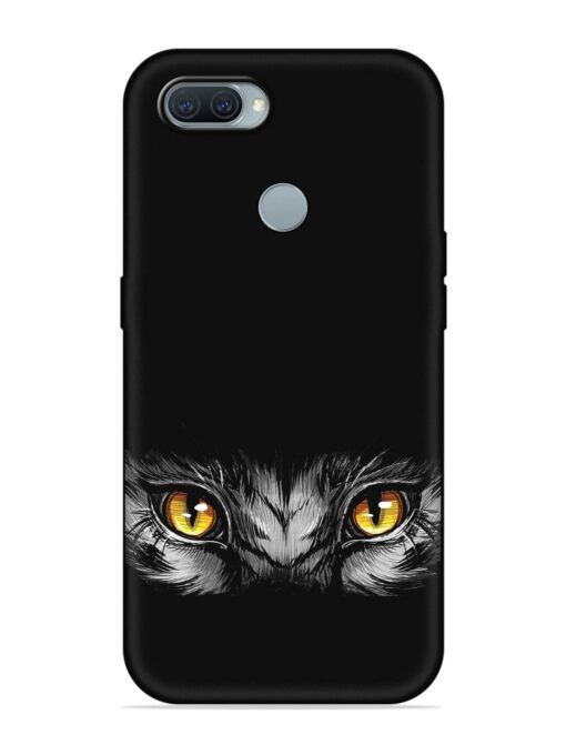 Scary Eye Embossed Soft Silicone Case for Oppo A11K