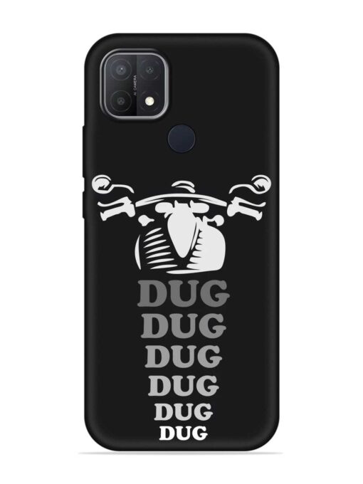 Dug Dug Dug Embossed Soft Silicone Case for Oppo A15 Zapvi