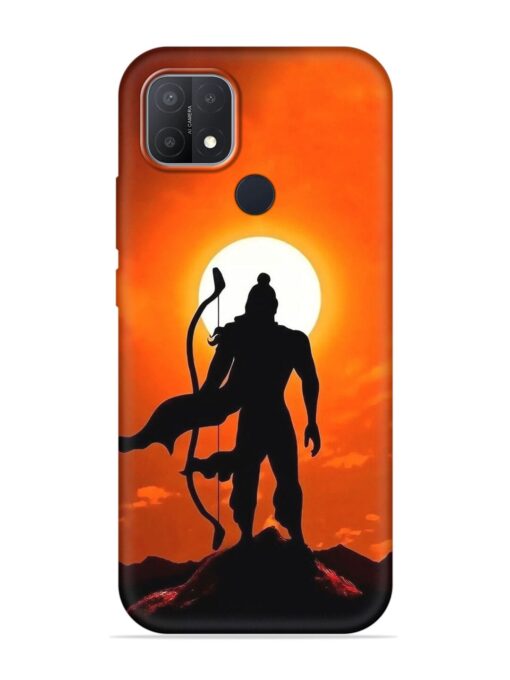 Shree Ram Embossed Soft Silicone Case for Oppo A15 Zapvi