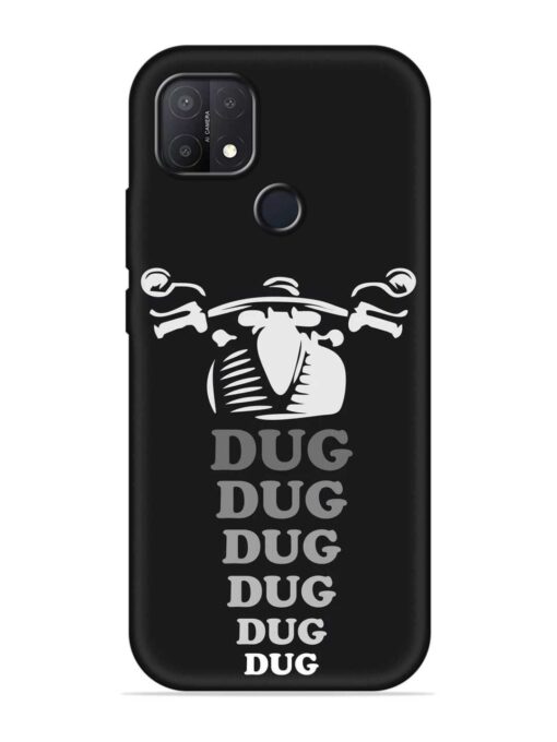 Dug Dug Dug Embossed Soft Silicone Case for Oppo A15S