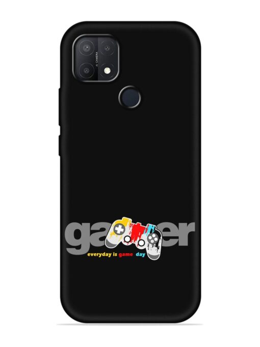 Gamer Everyday Game Embossed Soft Silicone Case for Oppo A15S