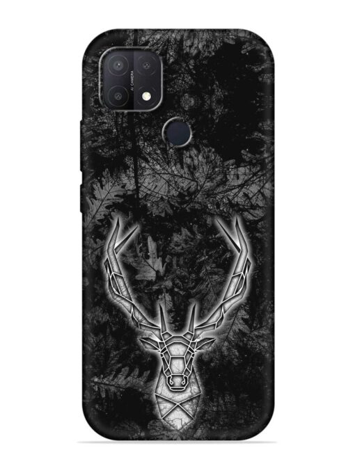 Ancient Deer Embossed Soft Silicone Case for Oppo A15S Zapvi