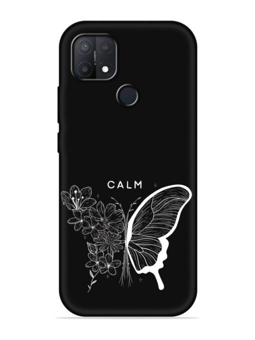 Calm Embossed Soft Silicone Case for Oppo A15S