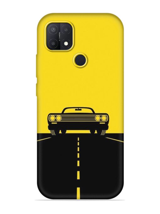 Classic Car Embossed Soft Silicone Case for Oppo A15S Zapvi