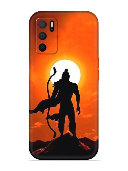 Shree Ram Embossed Soft Silicone Case for Oppo A16