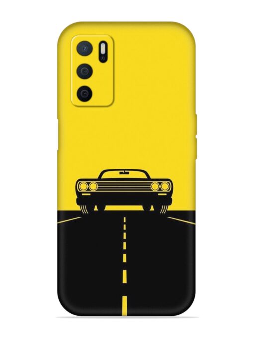 Classic Car Embossed Soft Silicone Case for Oppo A16 Zapvi