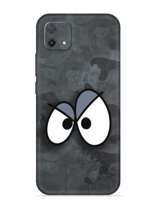 Big Eyes Night Mode Embossed Soft Silicone Case for Oppo A16E