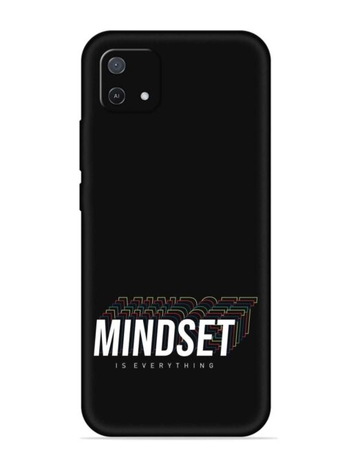 Mindset Everything Slogan Embossed Soft Silicone Case for Oppo A16E