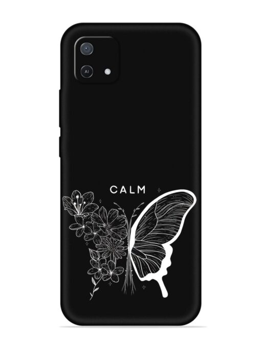 Calm Embossed Soft Silicone Case for Oppo A16E Zapvi