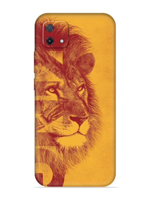 Gold Lion Crown Art Embossed Soft Silicone Case for Oppo A16E Zapvi