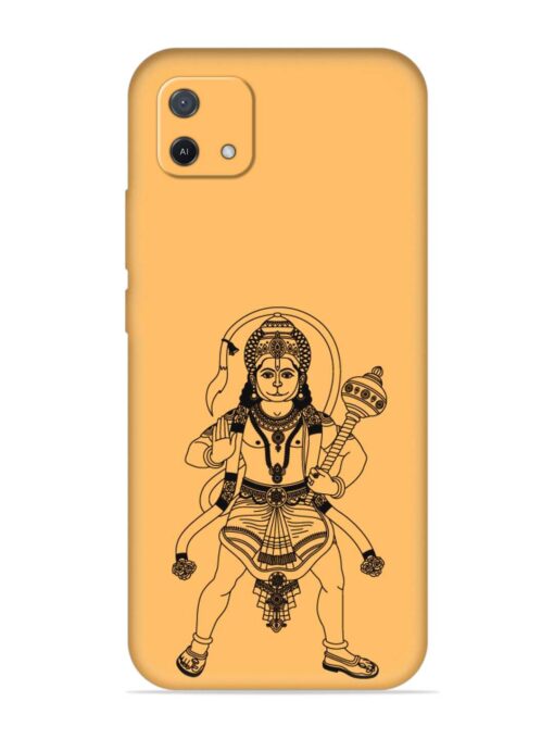 Indian God Hanuman Embossed Soft Silicone Case for Oppo A16K