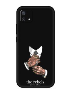 Rebels Slogan Man Embossed Soft Silicone Case for Oppo A16K