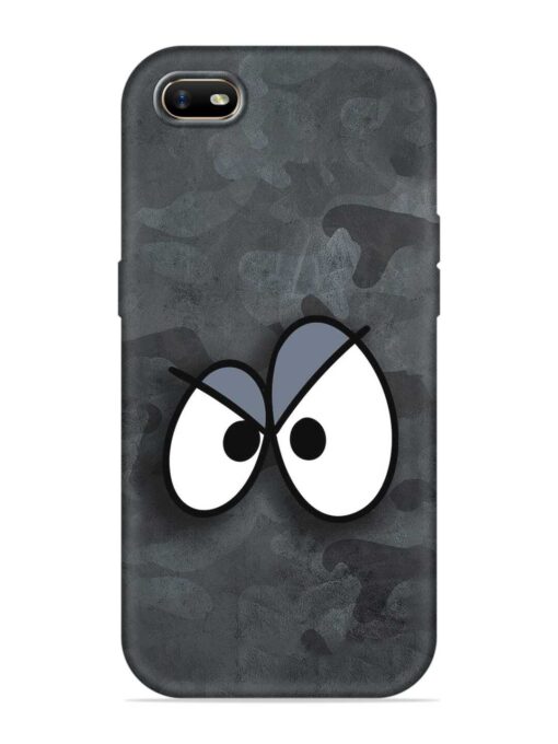 Big Eyes Night Mode Embossed Soft Silicone Case for Oppo A1K Zapvi