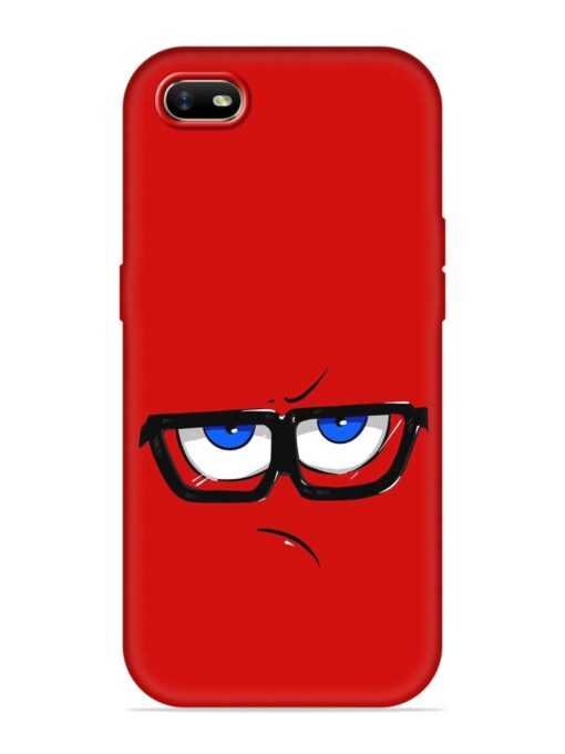 Rad Angry Face Embossed Soft Silicone Case for Oppo A1K