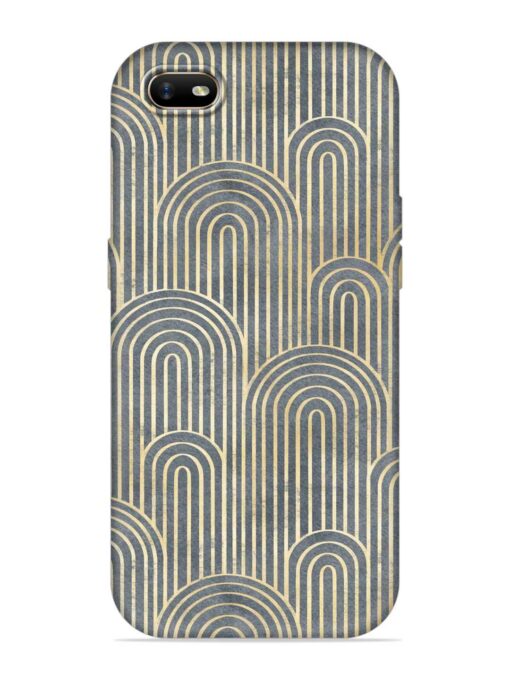 Art Deco Style Embossed Soft Silicone Case for Oppo A1K Zapvi