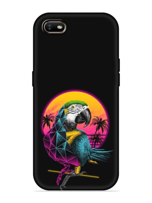 Rad Parrot Embossed Soft Silicone Case for Oppo A1K Zapvi