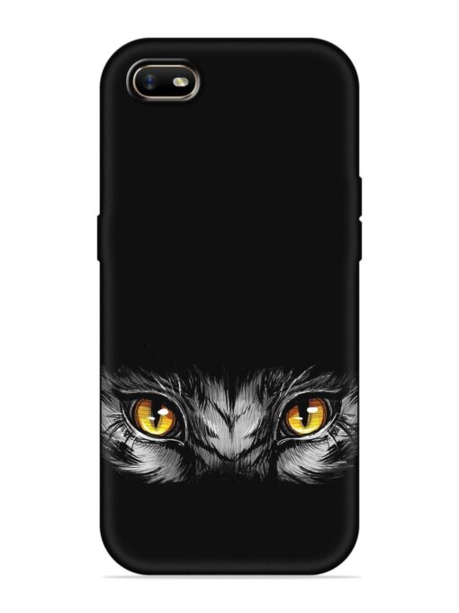 Scary Eye Embossed Soft Silicone Case for Oppo A1K Zapvi