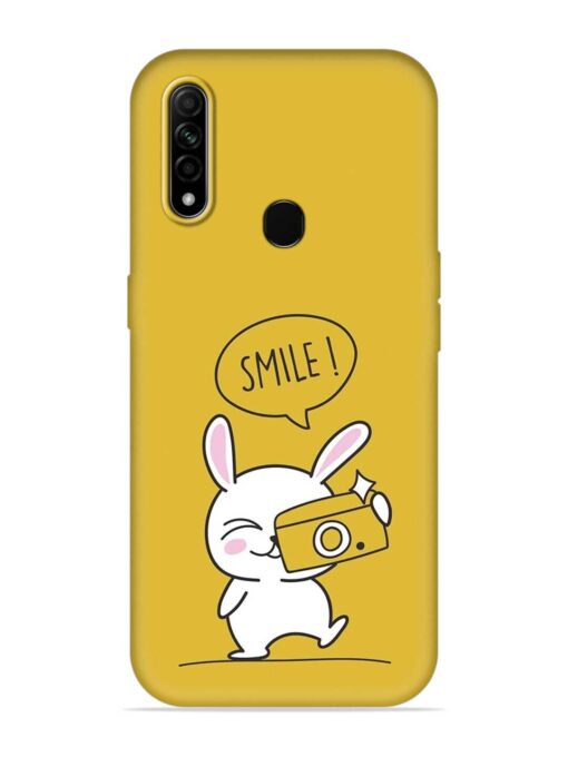 Hey Smile Please Embossed Soft Silicone Case for Oppo A31 Zapvi