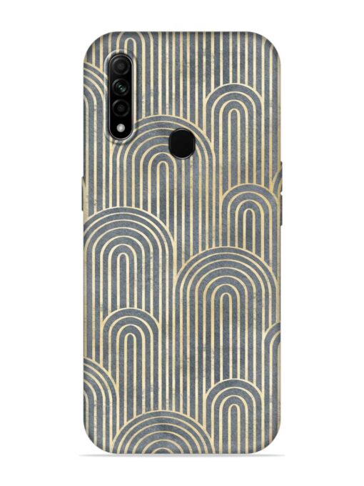 Art Deco Style Embossed Soft Silicone Case for Oppo A31