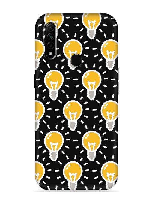 Light Bulb Seamless Embossed Soft Silicone Case for Oppo A31 Zapvi