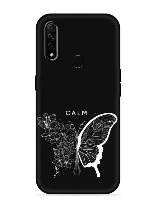 Calm Embossed Soft Silicone Case for Oppo A31 Zapvi