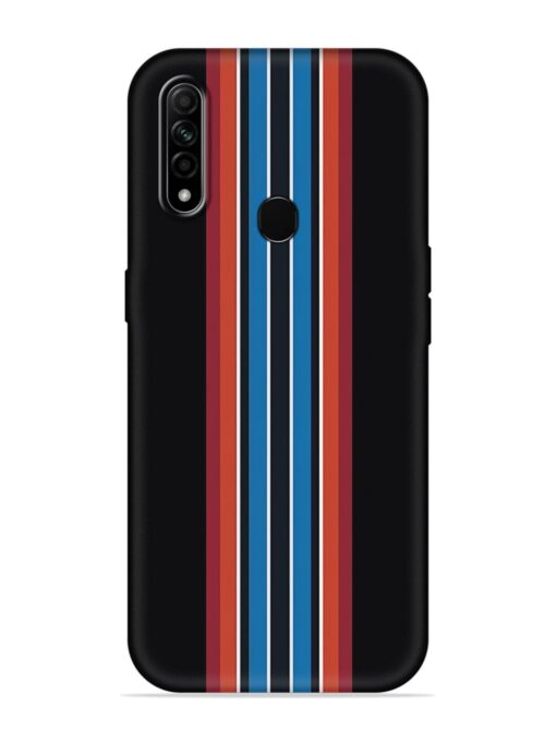 Vertical Strips Embossed Soft Silicone Case for Oppo A31 Zapvi