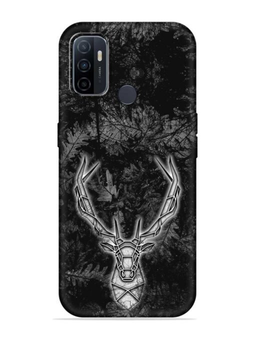 Ancient Deer Embossed Soft Silicone Case for Oppo A33 (2020) Zapvi