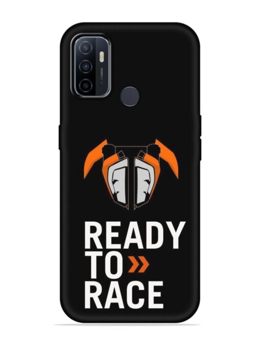 Ready To Race Embossed Soft Silicone Case for Oppo A33 (2020)