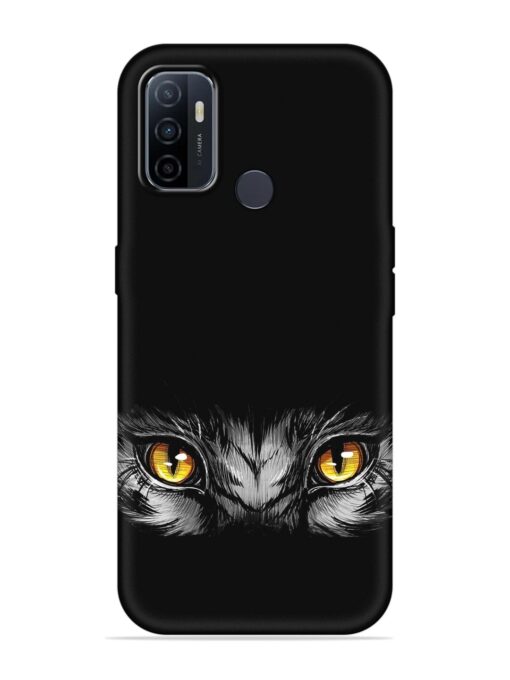 Scary Eye Embossed Soft Silicone Case for Oppo A33 (2020) Zapvi