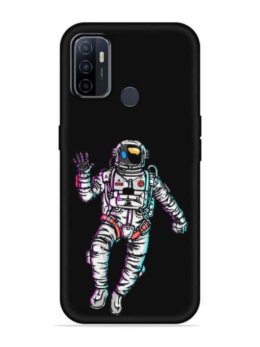 Spaceman Embossed Soft Silicone Case for Oppo A33 (2020) Zapvi