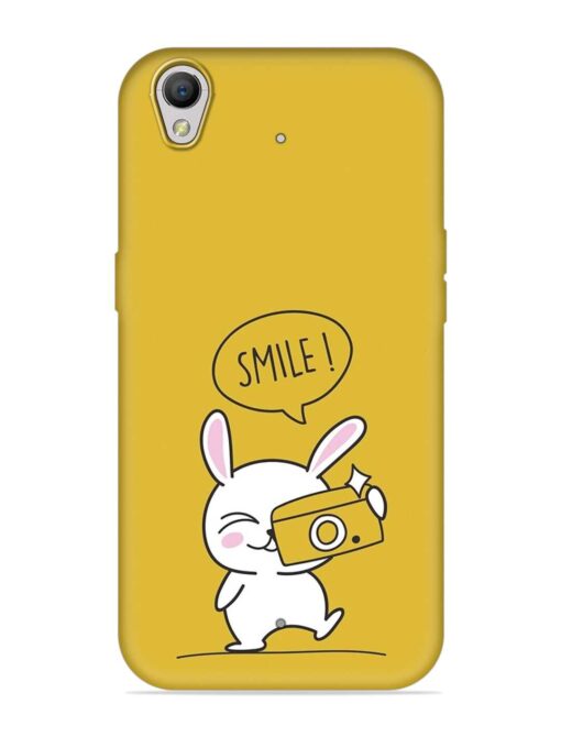 Hey Smile Please Embossed Soft Silicone Case for Oppo A37 Zapvi