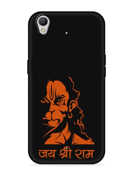 Angry Hanuman Embossed Soft Silicone Case for Oppo A37