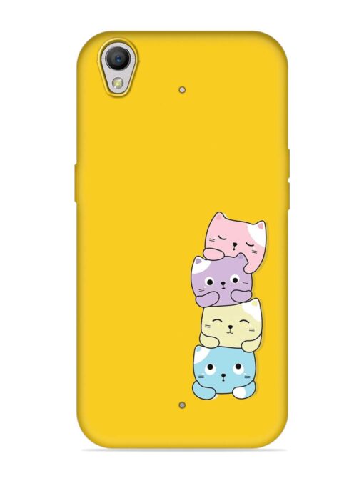 Cartoon Anime Embossed Soft Silicone Case for Oppo A37 Zapvi