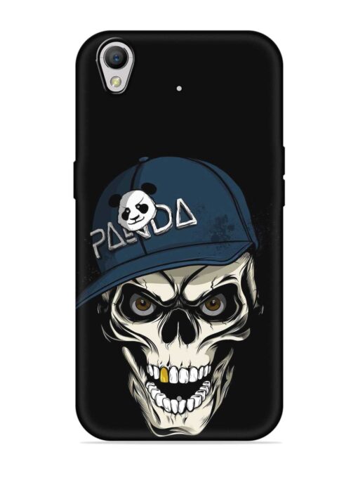 Panda Skull Embossed Soft Silicone Case for Oppo A37 Zapvi