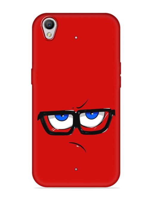 Rad Angry Face Embossed Soft Silicone Case for Oppo A37 Zapvi