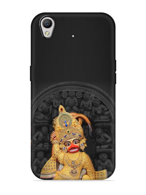 Indian Gold Hanuman Embossed Soft Silicone Case for Oppo A37 Zapvi