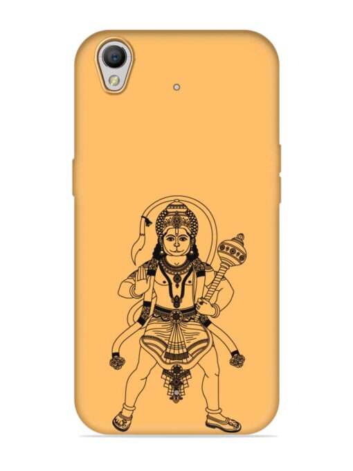 Indian God Hanuman Embossed Soft Silicone Case for Oppo A37 Zapvi