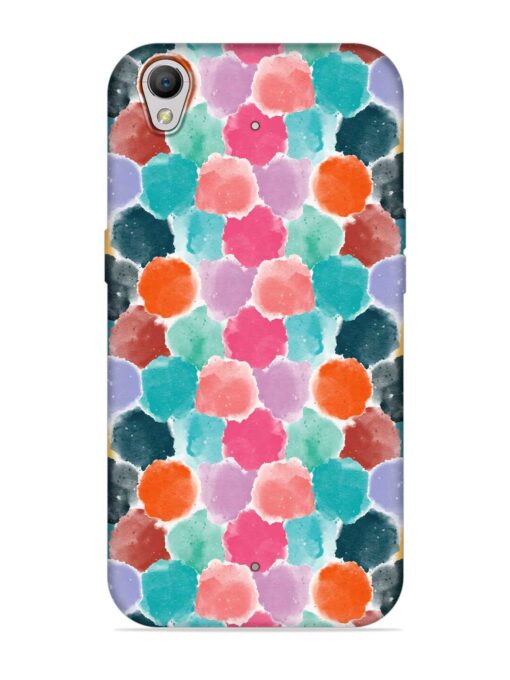 Colorful Seamless Pattern Embossed Soft Silicone Case for Oppo A37 Zapvi