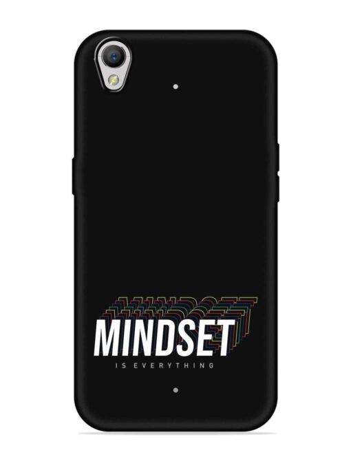 Mindset Everything Slogan Embossed Soft Silicone Case for Oppo A37 Zapvi